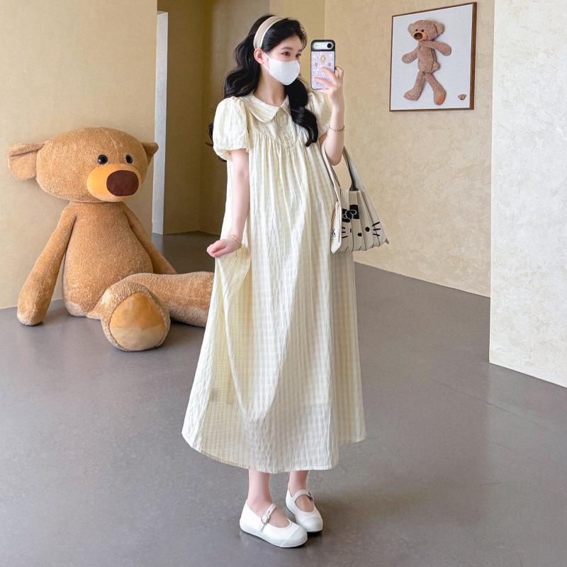 

Summer Maternity Dress: Trendy, Sweet, and Loose Fit for a Gentle Style During Pregnancy Double Extra Large