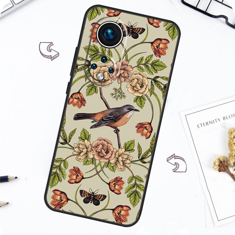 Garden Birds Case For Honor Magic 7 Lite 5 6 Pro Honor 200 50 70 90 Lite X8b X9a X8a X8 X9 X9c X9b Cover