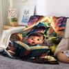 1pc Dinosaur Adventure Blanket Lightweight Flannel Blanket Throw Blanket For Sofa, Bed, Travel, Camping, Livingroom, Office, Couch, Chair, And Bed yy2