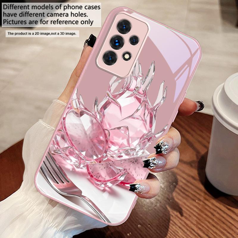 

Familiar dragon fruit For Samsung A73 72 71 A70 56 55 54 A53 52 51 50 42 A35 A34 33 32 31 26 25 24 23 22 30 glass phone case Galaxy A73 5G