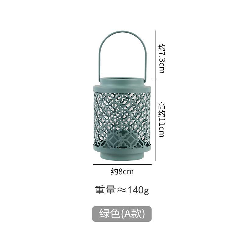 High Quality Moroccan Metal Hollow Candle Holder Lantern Hanging Candle Lantern Living Room Home Decoration Wedding Accessories