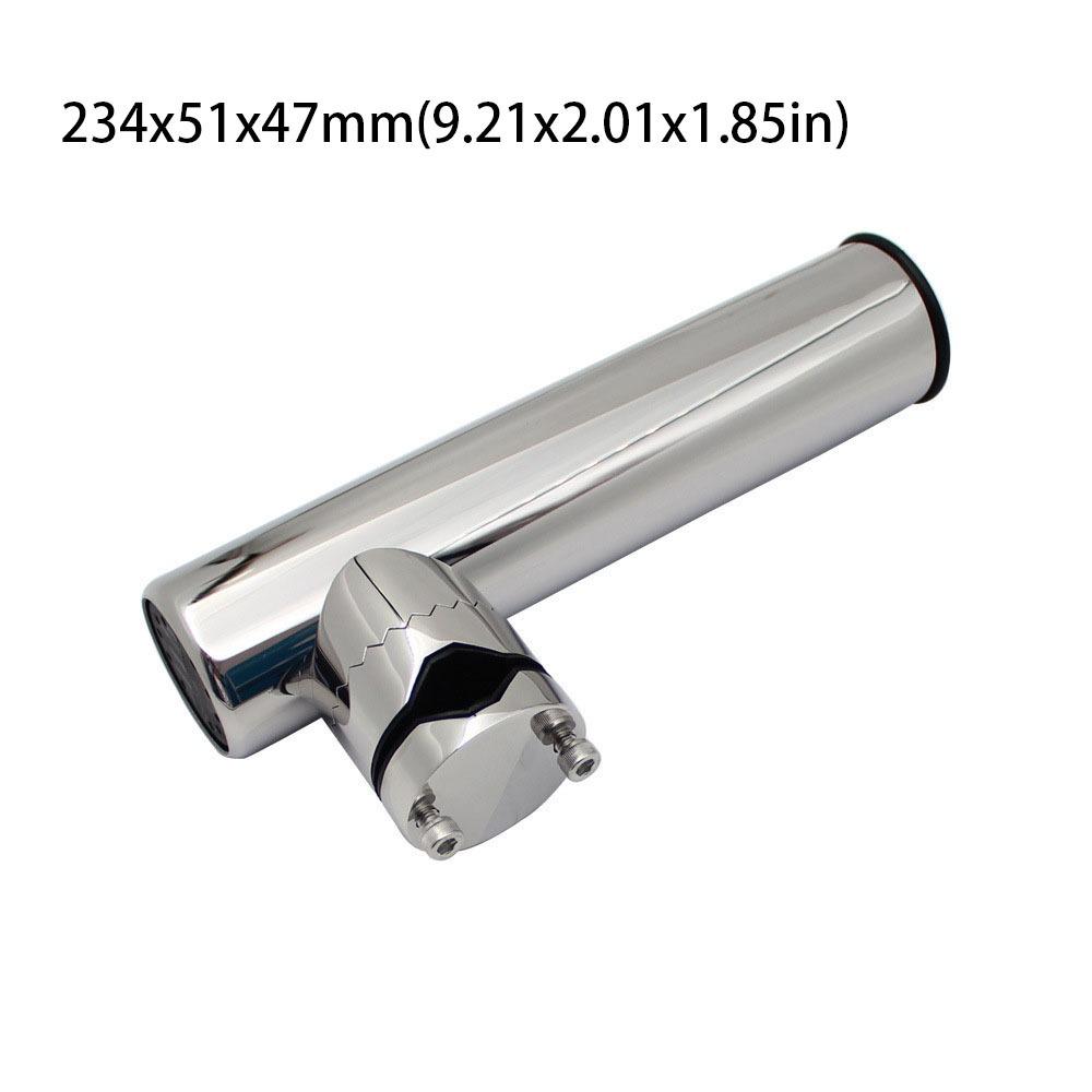 

360 Degree Rotatable Yacht Fishing Rod Support Pitch Adjustable Marine Fishing Rod Base Pipe Mount Small size