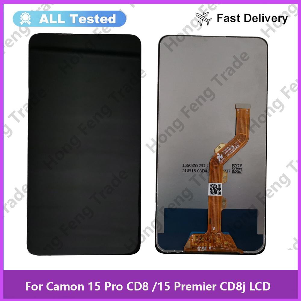 

Полная сборка LCD-экрана и дигитайзера для Tecno Camon 15 Premier