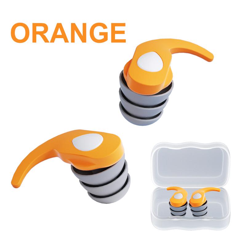 1Pair Ear Plugs For Sleeping Tapones Para Dormir Noise Reduction Swimming Ear Plug Waterproof Bouchon Oreille Sleeping Earplugs