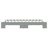 2 in 1 Pull Out Daybed Light Grey 90 x 200 cm Fabric