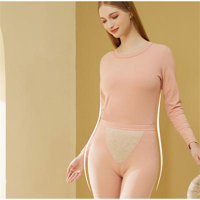 Herbst Winter Frauen Kaschmir Verdickt Padded Set Samt Wärme Schützen Die Bauch und Taille Unterwäsche