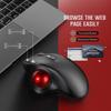 Drahtlose Maus, wiederaufladbare Bluetooth 2,4G USB-Maus, ergonomische Mäuse für Computer, Android, Windows 3, einstellbare DPI