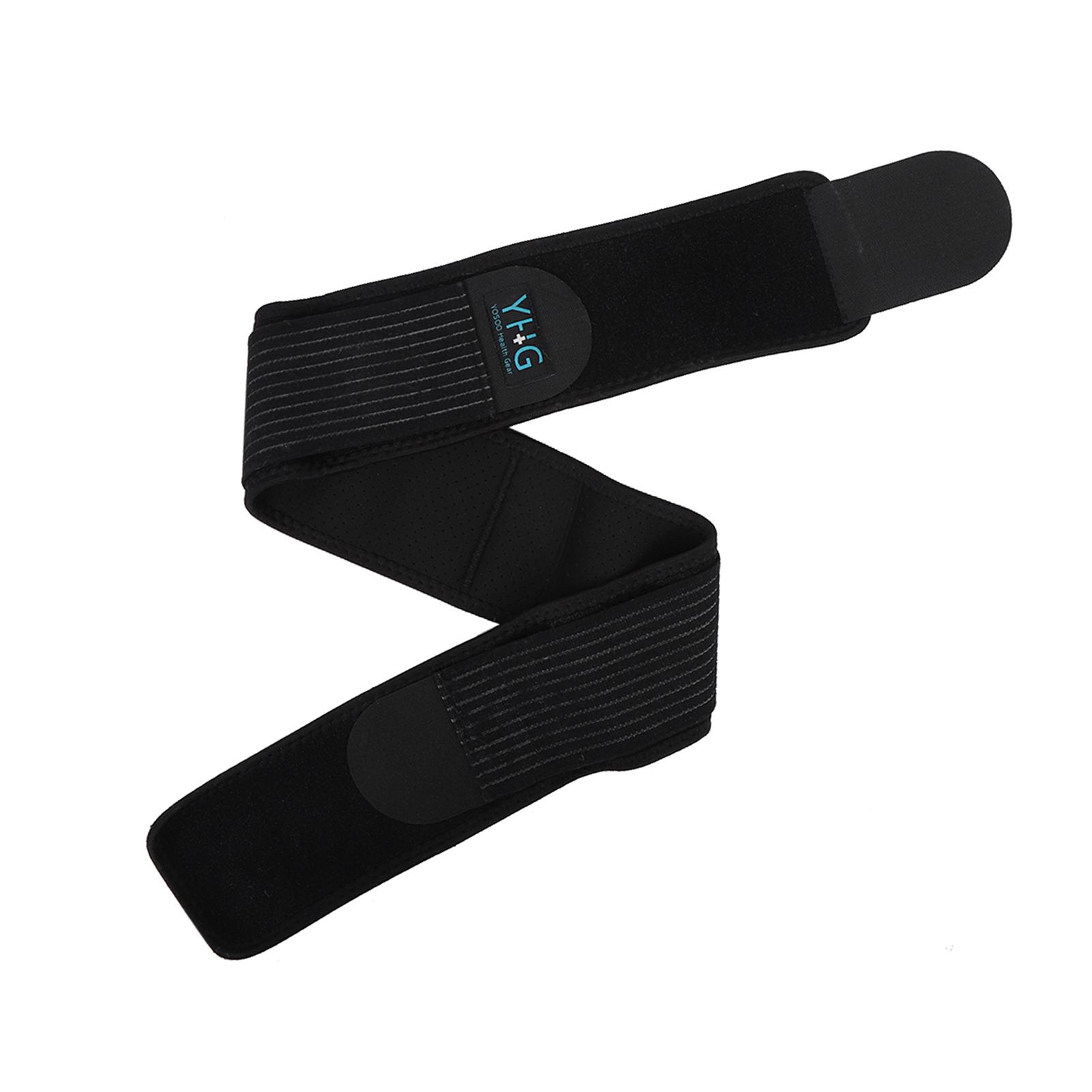 

Дышащий регулируемый крестцово-подвздошный пояснично-крестцовый бандаж черный M