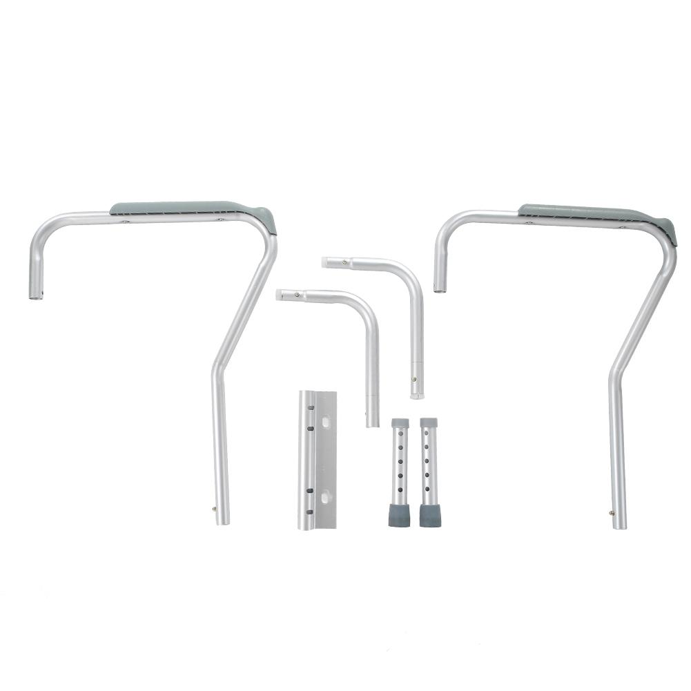 Anti-slip Bathroom Toilet Safety Rail Elderly Disabled Mobility Support Toilet Frame Adjustable