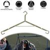 Outdoor Camping Folding Hanger Multifunctional Foldable Travel Hanger Portable Storage Rack Travel Accessories