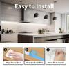 5V USB LED Strip Light with Hand Sweep Sensor ON/OFF Switch Dimmable 2835 Flexible Tape Lamp for TV Backlight Cabinet Room Decor