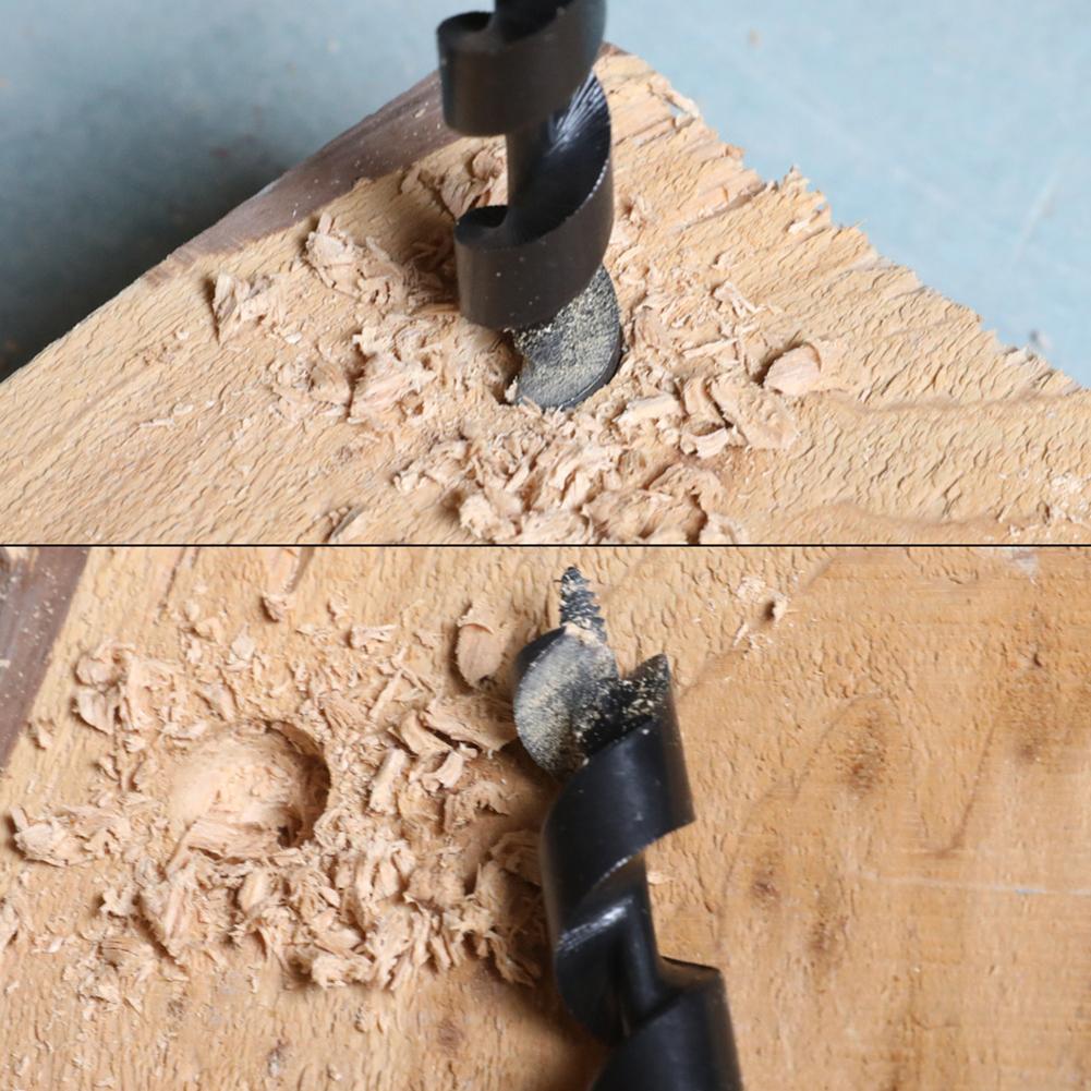 Trapano Manuale a Trivella Scotch Eye per Legno Manico Multifunzione Punta per Forare Fori Acciaio al Carbonio Leggero per Esterni Campeggio Escursionismo
