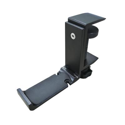 Seena Casque Pliable Casque Bureau Charge 5kg Support, Support, Type Pince, Multifonctionnel, Aluminium, Rotation à 360 Degrés, Armoire, Support,