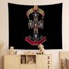 Rock Music Band GGuns N Roses Printed Large Wall Tapestry Hanging Tarot Hippie Wall Rugs Dorm Cheap Hippie Wall Hanging