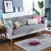 Silný plyšový potah na pohovku s jednobarevným protiskluzovým výplní, polštář, opěradlo, ručník, ochranný potah na nábytek do obývacího pokoje