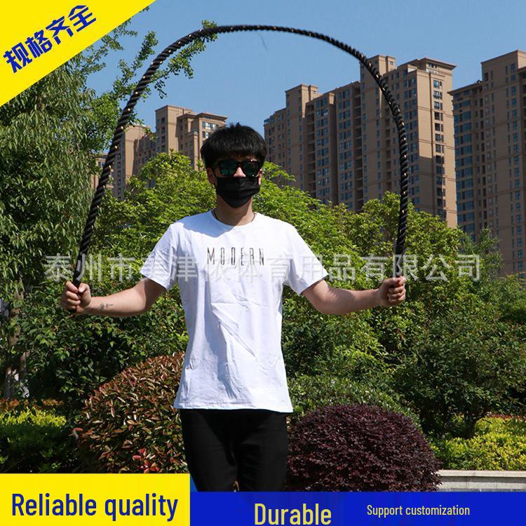 Weighted MMA Fitness Jump Rope for Arm Strength and UFC Training