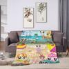 Littlest Pet Shop Blanket  Super Warm Comfortable Plush Throw Blanket For Child Couch Chair Sofa Bed Flannel Bedspread Bed Cover