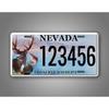 Personalized Nevada Conserve Wildlife Custom Text Decorative Tag Dustproof & Waterproof (Only Decoration)