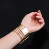 Hot Sale Jewelry Punk Personality Punk Cuff Exaggerate Bangles Zinc Zinc Alloy Luxurious Hollow Out