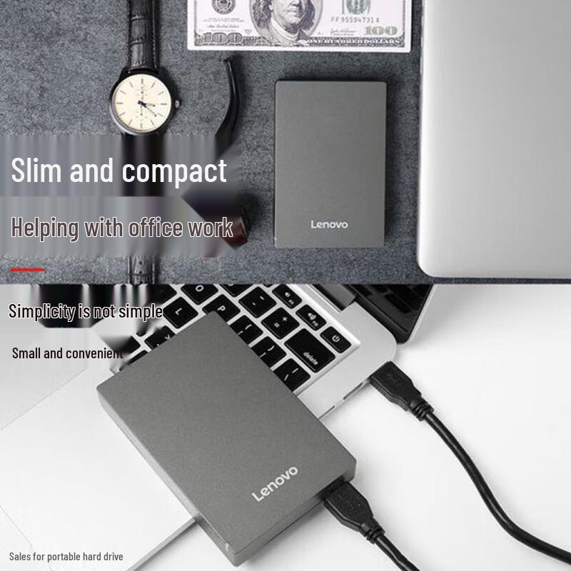 Lenovo F309 4TB USB3.0 2.5-inch Portable External Hard Drive