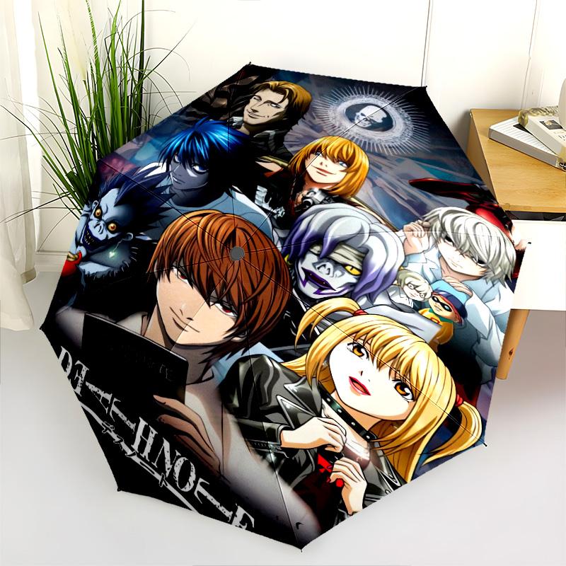 Dynamic Anime Ensemble Folding umbrella Umbrella Suitable for all seasons travel Three folds light