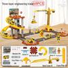 Kids' DIY Racing Car Slide Track Educational Assembly Toy