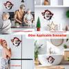 Christmas Toilet Sticker Merry Christmas Decoration Santa Claus Bathroom Sticker Home Toilet Decoration 2026 New Year Gift Fun