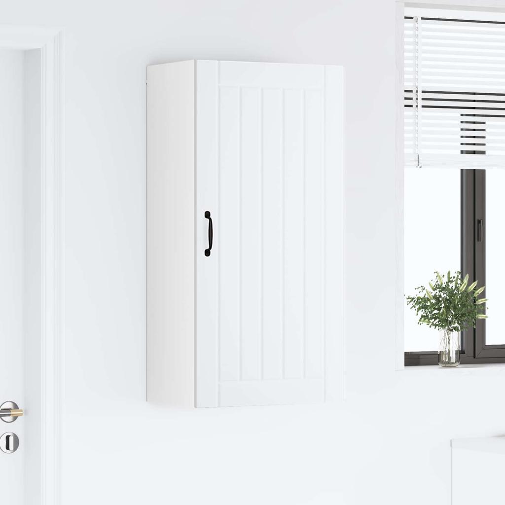 Wall Cabinet LUCCA White 50 X 31 X 100 Cm Particleboard
