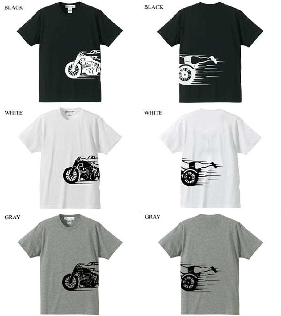 SPEED ADDICT Side Print T-shirt, S/S, GLAY, XXL Size