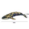 New Rc Simulation Remote Control Mini Whale Automatic Water Spray Swimming Animal Model Outdoor Children Kid Toys Birthday Gifts