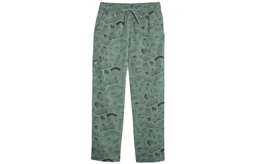 PUMA x RIPNDIP Puma X RIPNDIP Casual Pants Men s Eucalyptus 622200-44 S