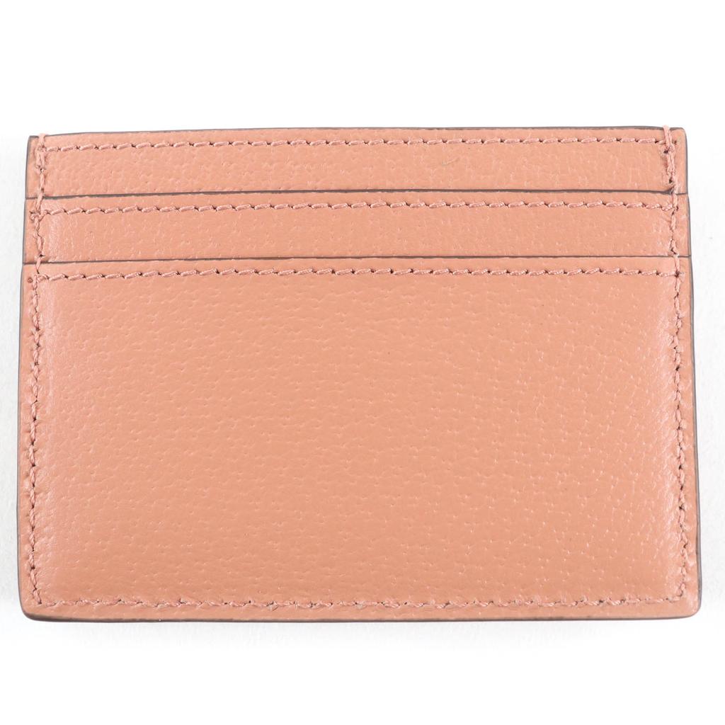 Pristine GUCCI Card Case GG pattern pink leather Women 523159 Used