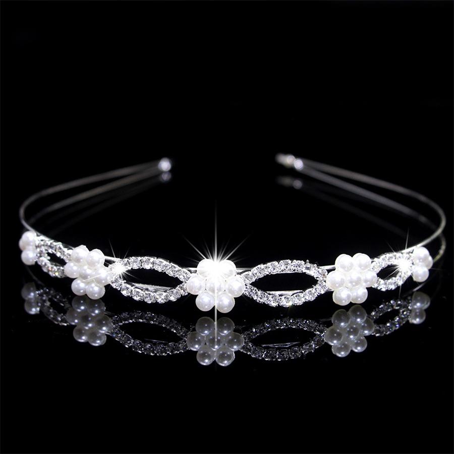 New Korean Exquisite Princess Crystal multilayer Headband Children Girls Love Bride Prom Wedding Party Accessories Jewelry Gifts