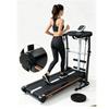 Compact Folding Mechanical Treadmill for Home Fitness and Weight Loss
