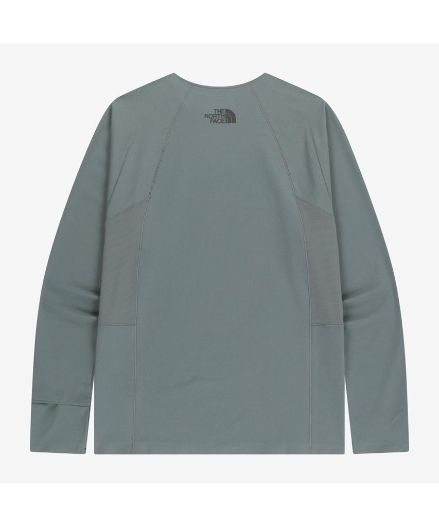 Noseupeiseu Nt7Tr53K Speedon Long Sleeve Round Neck Tee Gray
