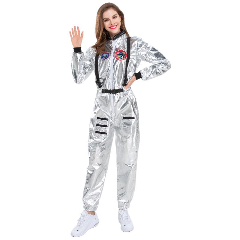 Women's Astronaut Jumpsuit: Wandering Earth Style Halloween Costume