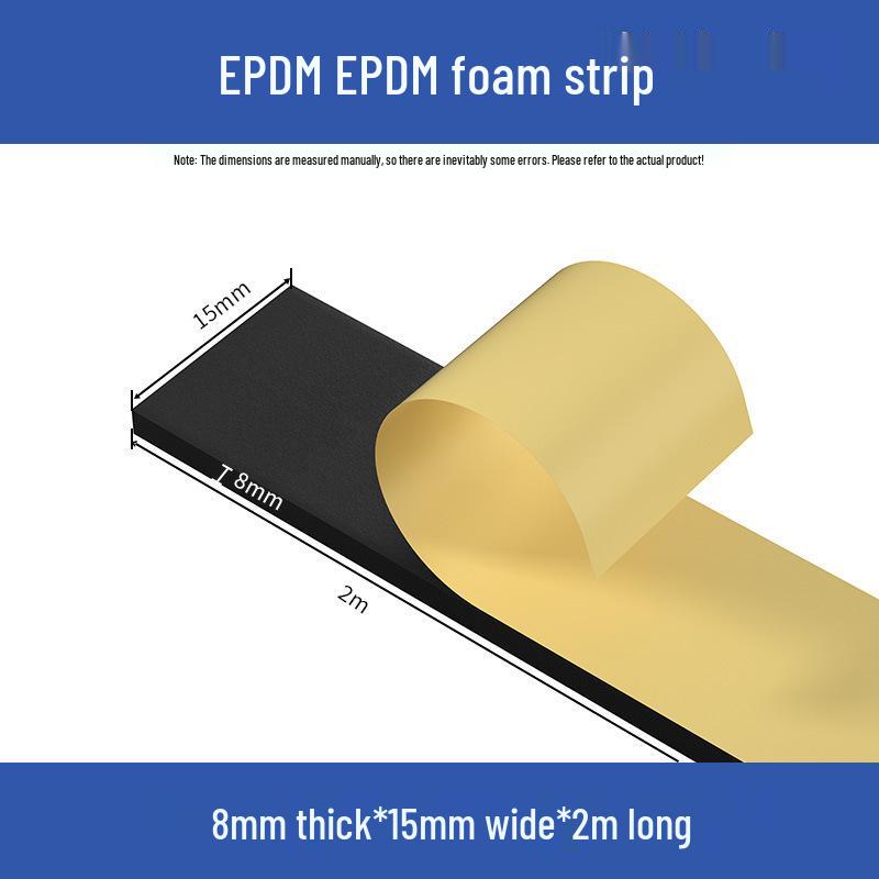 Self-adhesive EPDM Foam Sealing Strip for Cabinets and Electrical Boxes