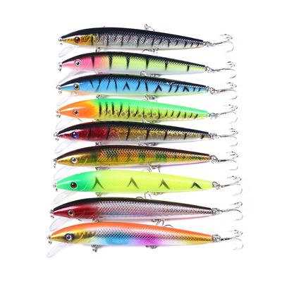 1 ud. 12 cm 13,8 g Señuelo Minnow Grande Realista para Pike Señuelo de Pesca de Viaje Swimbait Señuelo para Pesca en Aguas Profundas