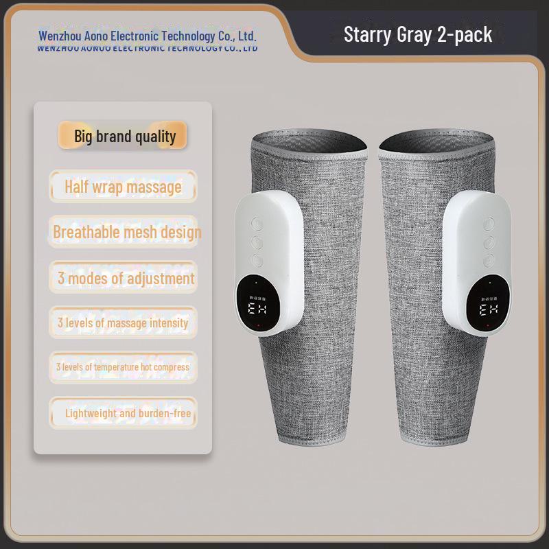 Smart Electric Leg and Calf Massager with Air Wave Circulation & Heating