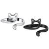 2pcs Knittied Yarn Guide Finger Holder Thimble Crocheters Thread Ring,Adjustable Knitting Crochet Loop Faster Sewing Accessories
