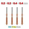 For Creality K1 Max K1C K2 SE Ender-3 V3 Quick-Swap Nozzle 0.2/0.4/0.6/0.8mm Hardened Steel Nozzle Upgraded High-Speed Printing