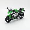 Kawasaki Alloy Motorcycle Model For Collection And Home Decor With Static Display