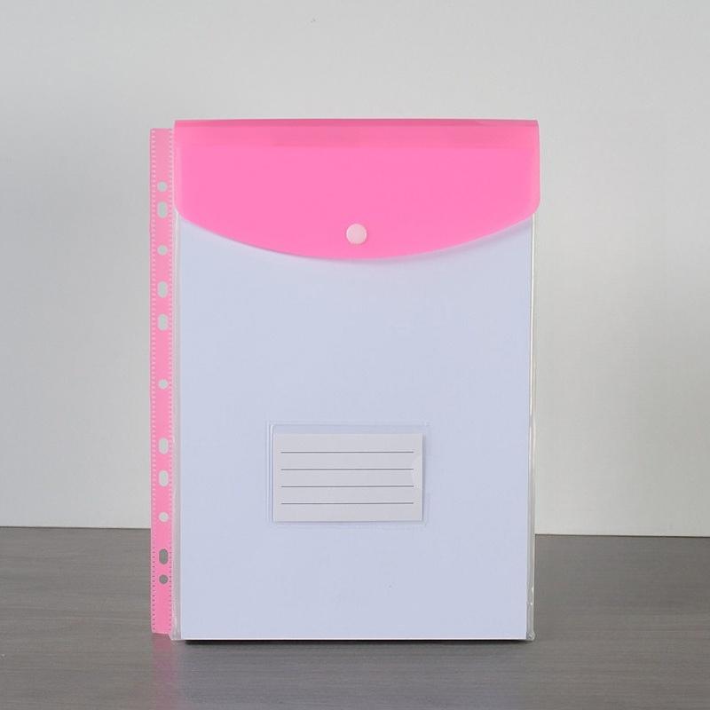 A4 Fächermappe mit Druckknopf 11-Loch-Ringbuch-Taschen A4 Ordner-Organizer für Schule, Büro, Zuhause Organisationsmappe