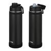 Thermos Water Bottle,vacuum Insulated Sports bottle,1.5L,black,convenient Carry Loop,cold Storage Only FJU-1500 BK