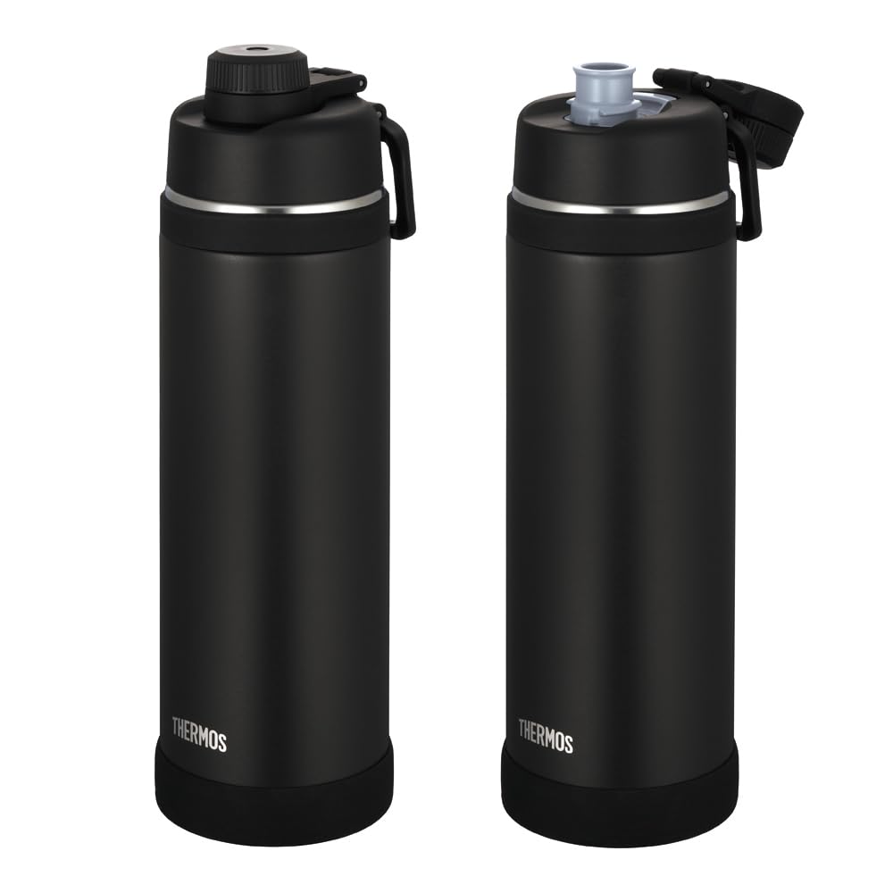 Thermos Water Bottle,vacuum Insulated Sports bottle,1.5L,black,convenient Carry Loop,cold Storage Only FJU-1500 BK