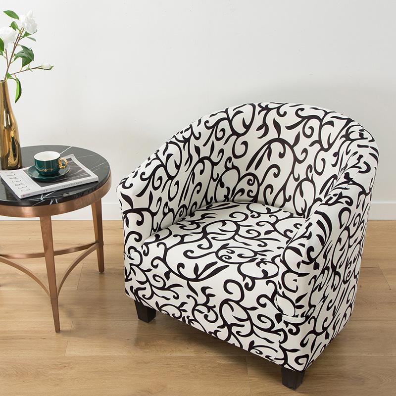 Sofa Sesselbezug Einzelsofabezug Internetcafé Hotel Gästezimmer Vier Jahreszeiten Universal Kleiner Halbkreis Sofabezug