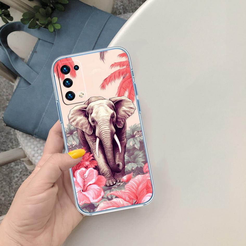 CJ5 Animal Elephant Case for Motorola Moto G10 G20 G30 G31 G32 G34 G35 G41 G42 G50 G51 G52 G55 G60 G60S G62 G71 G72 G75