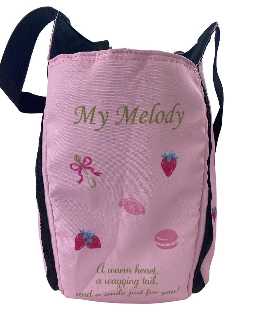 Yasuda Tsusho Sanrio Characters My Melody Balloon Bag with Insulated MM Holly Balloon H31cm X W44cm X D21cm Function, 03,