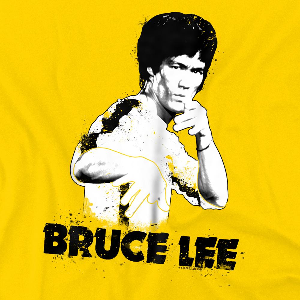 Bruce Lee Unisex Adult Suit Splatter T-Shirt