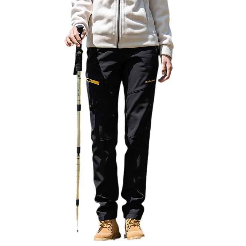 Damskie spodnie polarowe, wiatroodporne i wodoodporne na jesień/zimę do wędrówek i alpinizmu